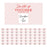 Pre-Printed DIY Scratch-Off Vouchers Couples Date Cards, Valentine's Day Love Coupons-Set of 60-Andaz Press-Pink Waves-