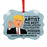 President Donald Trump Fancy Frame Christmas Ornament, Funny Metal Holiday Present Ideas Design 1-Set of 1-Andaz Press-Accountant-