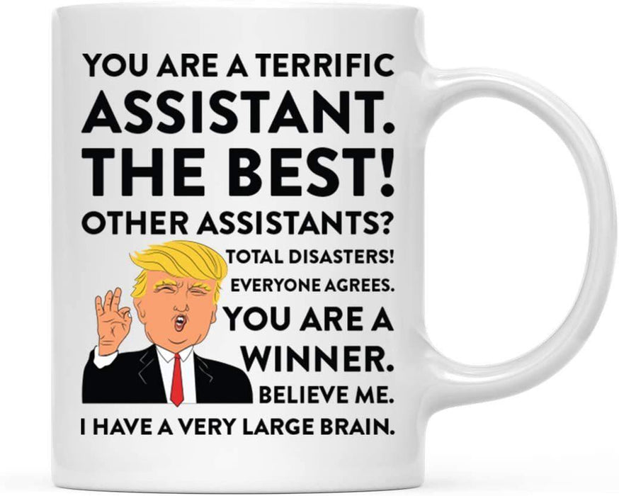 President Donald Trump Terrific Career Ceramic Coffee Mug Collection 1-Set of 1-Andaz Press-Accountant-
