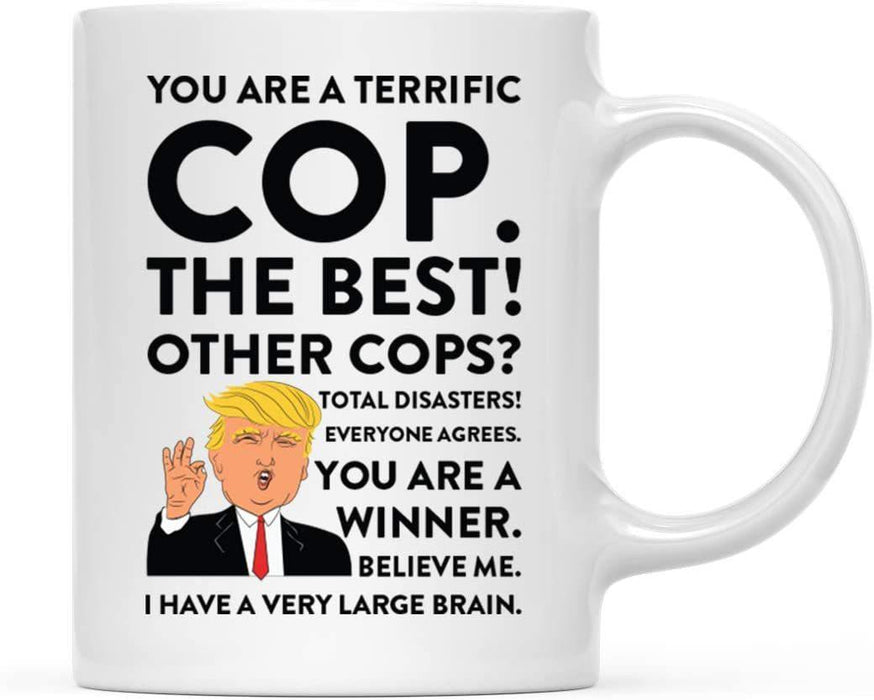 President Donald Trump Terrific Career Ceramic Coffee Mug Collection 1-Set of 1-Andaz Press-Accountant-