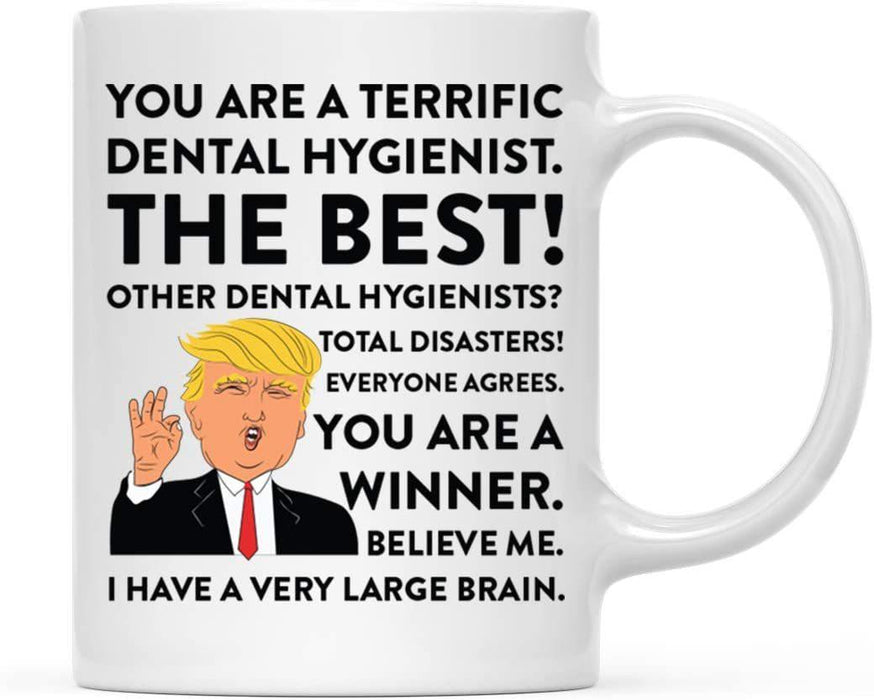 President Donald Trump Terrific Career Ceramic Coffee Mug Collection 1-Set of 1-Andaz Press-Accountant-