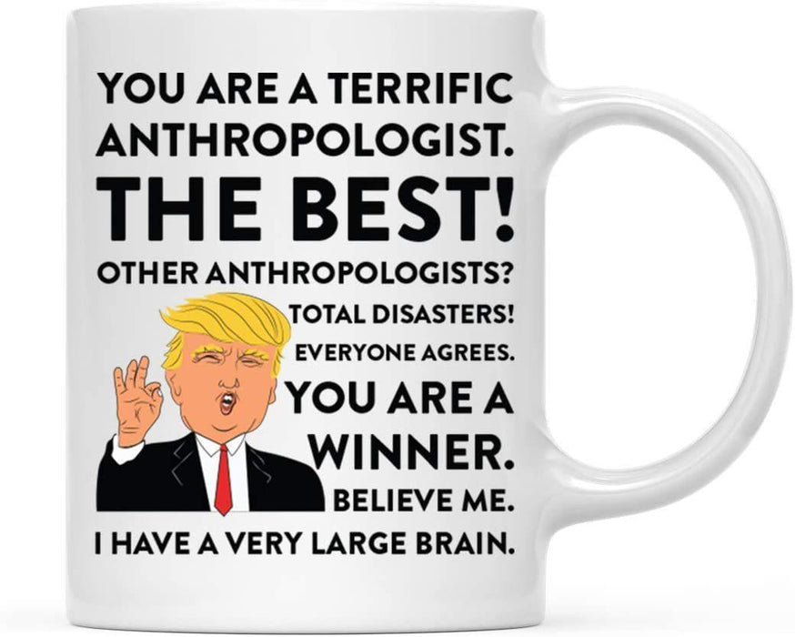 President Donald Trump Terrific Career Ceramic Coffee Mug Collection 1-Set of 1-Andaz Press-Anthropologist-
