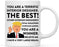 President Donald Trump Terrific Career Ceramic Coffee Mug Collection 2-Set of 1-Andaz Press-Dog Walker-