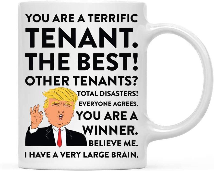 President Donald Trump Terrific Career Ceramic Coffee Mug Collection 3-Set of 1-Andaz Press-Physician Assistant-