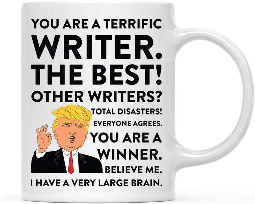 President Donald Trump Terrific Career Ceramic Coffee Mug Collection 3-Set of 1-Andaz Press-Writer-