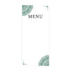Printable Wedding Paper Menu Cards for DIY Printer for Dinner Table Place Settings Design 2-Set of 52-Andaz Press-Dark Green Elegant Ornate-