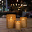 Rattan Votive Candle Holders-Set of 3-Koyal Wholesale-