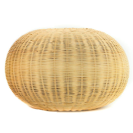 Rattan Wicker Farmhouse Chandelier Bamboo Rattan Pendant Light Lamp-Set of 1-Koyal Wholesale-15.5"-