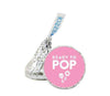 Ready To Pop Baby Shower Hershey's Kisses Stickers-Set of 216-Andaz Press-Pink-