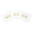 Real Foil Scripted Miss to Mrs Cocktail Napkins-Set of 100-Andaz Press-Gold-