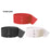 Red, Black, White Crepe Paper Streamer Hanging Decorative Kit-Set of 3-Andaz Press-