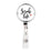Retractable Badge Reel Holder With Clip, Chaos Coordinator Designs-Set of 1-Andaz Press-Chaos Coordinator Ambulance-