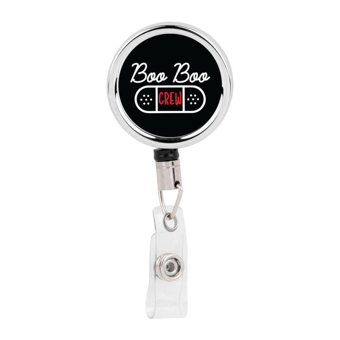 Retractable Badge Reel Holder With Clip, Chaos Coordinator Designs-Set of 1-Andaz Press-Chaos Coordinator Ambulance-