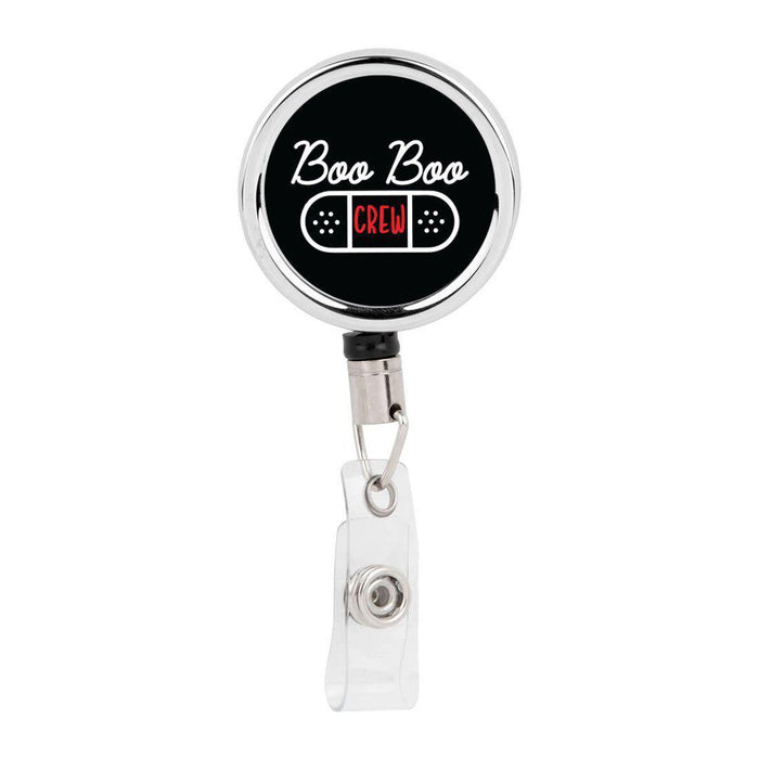 Retractable Badge Reel Holder With Clip, Chaos Coordinator Designs-Set of 1-Andaz Press-Boo Boo-