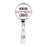 Retractable Badge Reel Holder With Clip, Chaos Coordinator Designs-Set of 1-Andaz Press-Cardio-