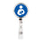 Retractable Badge Reel Holder With Clip, Chaos Coordinator Designs-Set of 1-Andaz Press-Nursery Pediatrics-