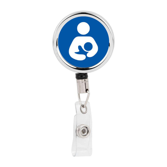 Retractable Badge Reel Holder With Clip, Chaos Coordinator Designs-Set of 1-Andaz Press-Nursery Pediatrics-