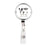 Retractable Badge Reel Holder With Clip, Custom Name Pet Dog Lover Collection 1-Set of 1-Andaz Press-Basset Hound-