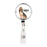 Retractable Badge Reel Holder With Clip, Custom Name Pet Dog Lover Collection 1-Set of 1-Andaz Press-Basset Hound-