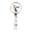 Retractable Badge Reel Holder With Clip, Custom Name Pet Dog Lover Collection 1-Set of 1-Andaz Press-Basset Hound-