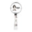 Retractable Badge Reel Holder With Clip, Custom Name Pet Dog Lover Collection 1-Set of 1-Andaz Press-Basset Hound-