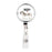 Retractable Badge Reel Holder With Clip, Custom Name Pet Dog Lover Collection 2-Set of 1-Andaz Press-Shih Tzu Long Hair-