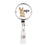 Retractable Badge Reel Holder With Clip, Custom Name Pet Dog Lover Collection 2-Set of 1-Andaz Press-Yorkshire Terrier-