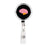 Retractable Badge Reel Holder With Clip, Funny Cartoon Animated Organs-Set of 1-Andaz Press-Lungs-