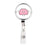 Retractable Badge Reel Holder With Clip, Funny Cartoon Animated Organs-Set of 1-Andaz Press-Lungs-