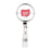 Retractable Badge Reel Holder With Clip, Funny Cartoon Animated Organs-Set of 1-Andaz Press-Intestines-