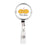 Retractable Badge Reel Holder With Clip, Funny Food Pun Anime-Set of 1-Andaz Press-Taco-