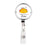 Retractable Badge Reel Holder With Clip, Funny Food Pun Anime-Set of 1-Andaz Press-Taco-