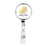 Retractable Badge Reel Holder With Clip, Funny Food Pun Anime-Set of 1-Andaz Press-Taco-