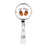 Retractable Badge Reel Holder With Clip, Funny Food Pun Anime-Set of 1-Andaz Press-Cool Beans-