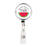 Retractable Badge Reel Holder With Clip, Funny Food Pun Anime-Set of 1-Andaz Press-Melon-