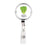 Retractable Badge Reel Holder With Clip, Funny Food Pun Anime-Set of 1-Andaz Press-Romaine Calm-