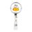 Retractable Badge Reel Holder With Clip, Funny Food Pun Anime-Set of 1-Andaz Press-Taco-