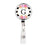 Retractable Badge Reel Holder With Clip, Modern Floral Stripes Monogram-Set of 1-Andaz Press-A-