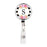 Retractable Badge Reel Holder With Clip, Modern Floral Stripes Monogram-Set of 1-Andaz Press-A-