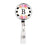 Retractable Badge Reel Holder With Clip, Modern Floral Stripes Monogram-Set of 1-Andaz Press-B-