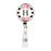 Retractable Badge Reel Holder With Clip, Modern Floral Stripes Monogram-Set of 1-Andaz Press-H-
