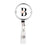 Retractable Badge Reel Holder With Clip, Roses Floral Monogram-Set of 1-Andaz Press-A-