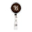 Retractable Badge Reel Holder With Clip, Rustic Wood Monogram-Set of 1-Andaz Press-A-