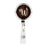 Retractable Badge Reel Holder With Clip, Rustic Wood Monogram-Set of 1-Andaz Press-W-