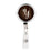 Retractable Badge Reel Holder With Clip, Rustic Wood Monogram-Set of 1-Andaz Press-Y-