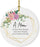 Round Porcelain Christmas Tree Ornament, Thank You-Set of 1-Andaz Press-Mom As I Say I Do-