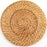 Round Rattan Charger Plates-Set of 4-Koyal Wholesale-Tan-