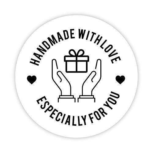 Round Small Business Sticker Labels 120-Pack-set of 120-Andaz Press-Watercolor Pink Thank You for Supporting My Small Business-