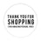 Round Small Business Sticker Labels 120-Pack-set of 120-Andaz Press-Thank You for Shopping, You Amazing Person, You!-