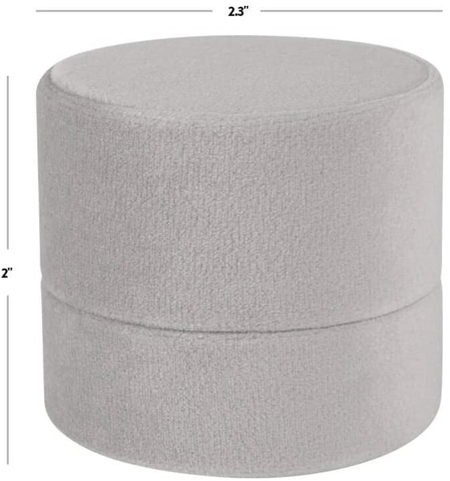 Round Velvet Ring Box-Set of 1-Koyal Wholesale-Blush Pink-